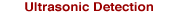 Ultrasonic Detection